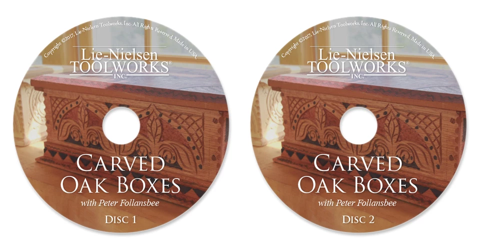 Carved Oak Boxes - DVD 5 Carved Oak Boxes - DVD - Image 3