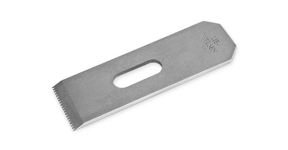 Adjustable Mouth Block Plane Blade, Toothed 3 Adjustable Mouth Block Plane Blade, Toothed