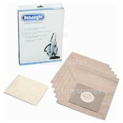 Delonghi Paper Bag & Filters (Pack Of 5) TYPE DLS28