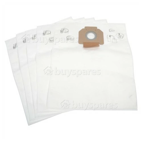 Nilfisk Attix 30 Fleece Filter Bag (Pack Of 5) 3 Nilfisk Attix 30 Fleece Filter Bag (Pack Of 5)